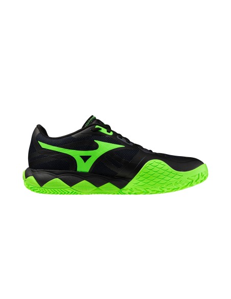 Mizuno Wave Enforce Tour 2 Pádel Negro/Verde | PadelMania