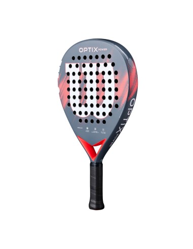 Wilson Optix V2 Power Vermelho | Padelmania