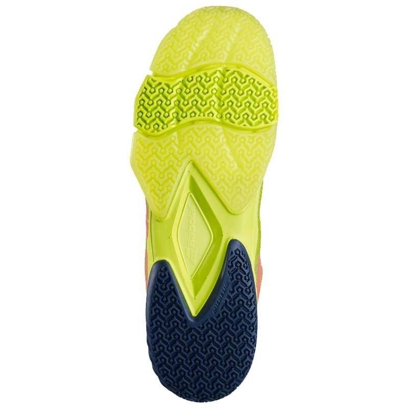 Babolat -Babolat Jet Premura Yellow Black Sneakers