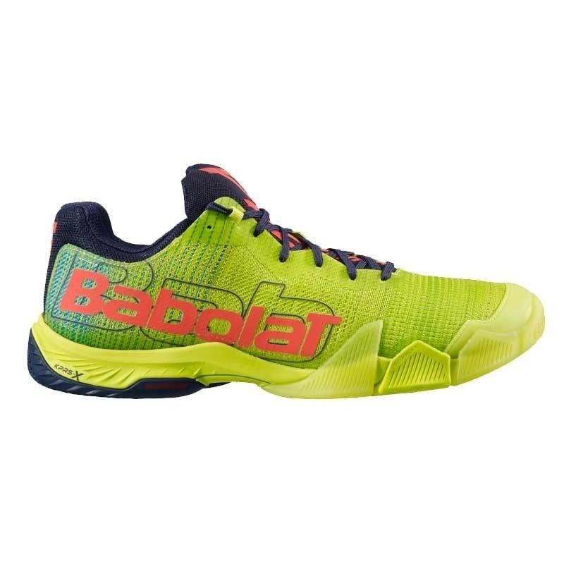 Babolat -Babolat Jet Premura Yellow Black Sneakers