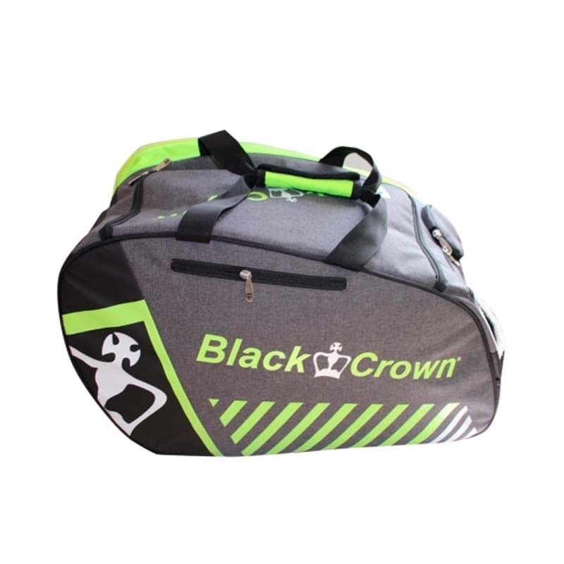 Black Crown -Bolsa Padel Black Crown Work Verde-Cinza