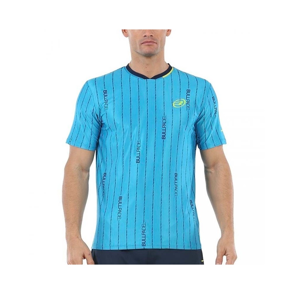 Interprete Salida hacia Teórico Camiseta Bullpadel Artigas 2020 Azul ✓ Ropa padel Bullpadel ✓
