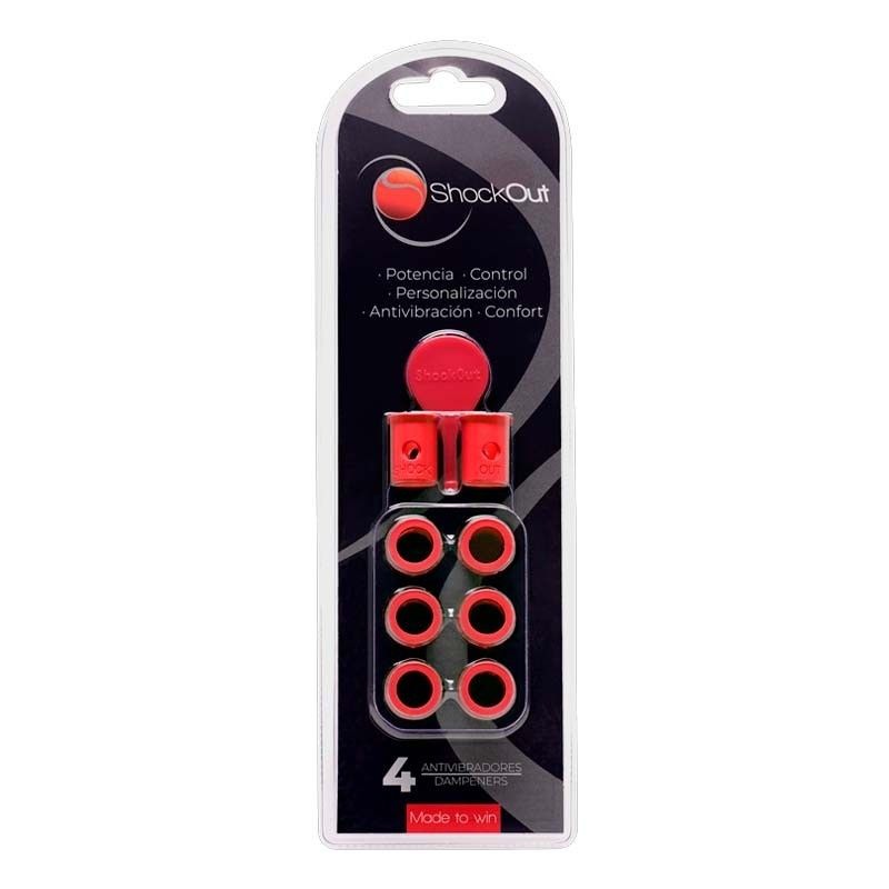 SHOCKOUT -Antibrivador Shockout Vermelho