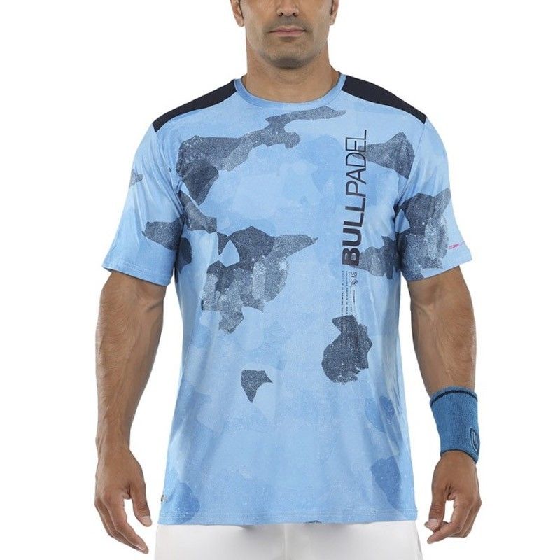 Bullpadel -T-Shirt Blu Bullpadel Mesay 2021