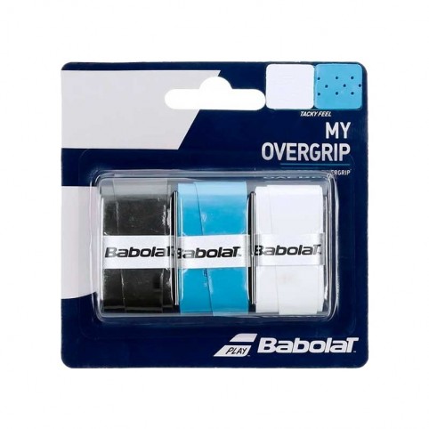 Babolat -My Overgrip Babolat blister noir - bleu