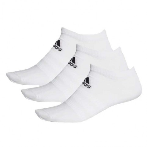 Adidas -Pack Cush Low White Socks