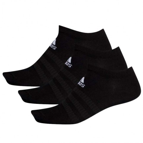 Adidas -Pack Cush Low Black Socks