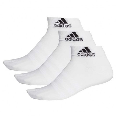 Adidas -Pack Cush Ank White Socks