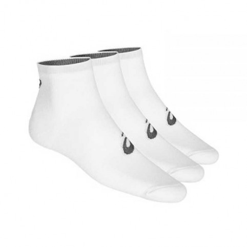 Asics -Asics Quarter White Socks