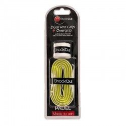 SHOCKOUT -Dual Pro Grip + Overgrip White/Yellow