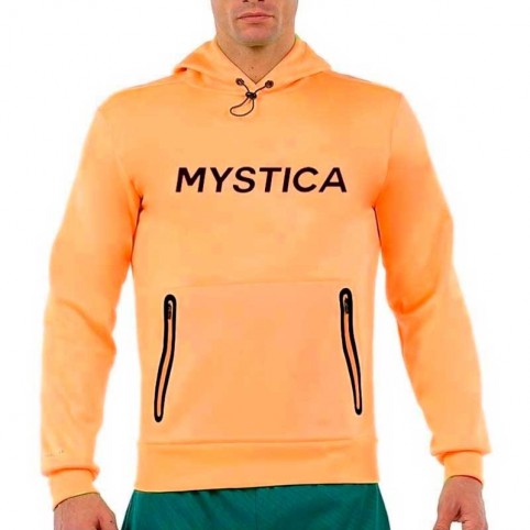 MYSTICA -Felpa Mystica Uomo Arancione