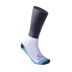 Vibor Socks - Low Cut White Blue