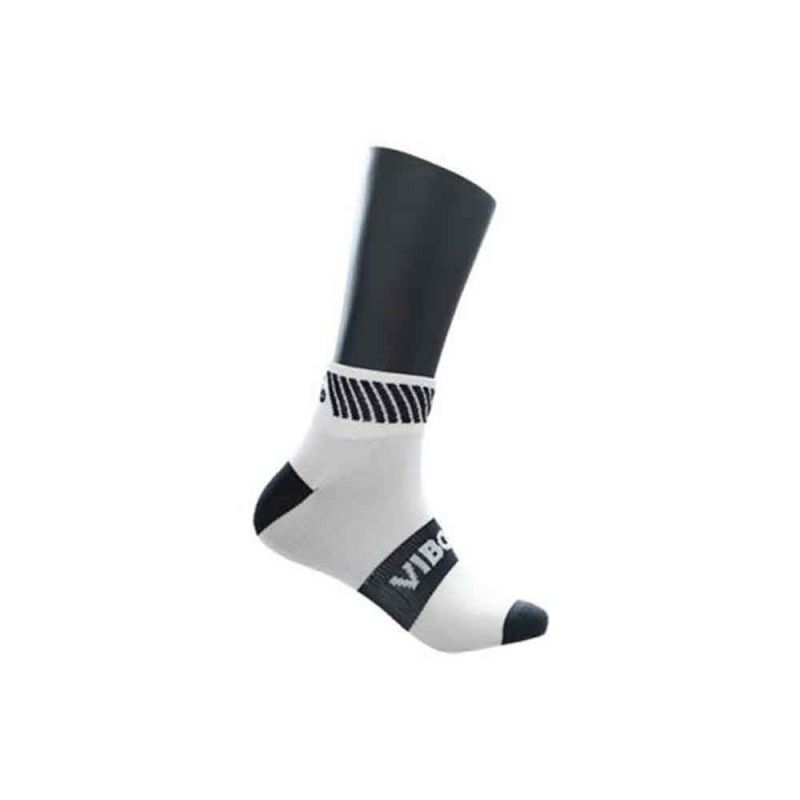 Vibor-a -Vibor-A Low Cane Socken Weiß Schwarz