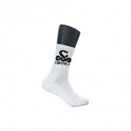 Vibor-a -Calcetines Vibor-A Media Caña Premium Blanco