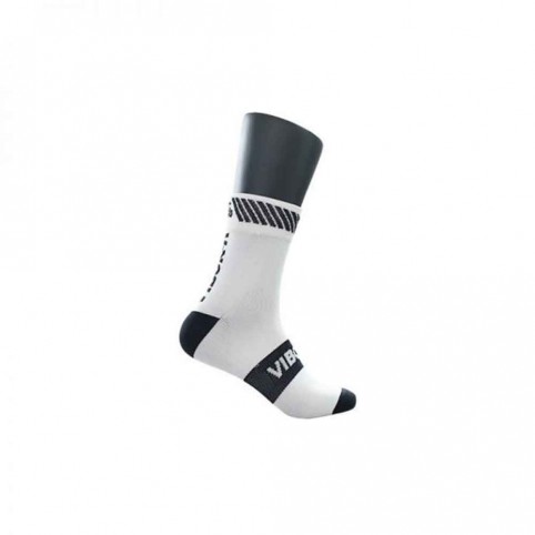Vibor-a -Vibor-A Halbrunde Socken Weiß Schwarz