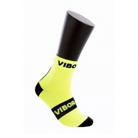 Vibor-a -Vibor -A Kait Mid-Calf Socks Yellow