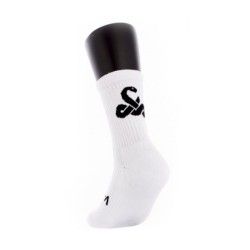 Vibor-a -Vibor -A Mamba High-top Socks White 2