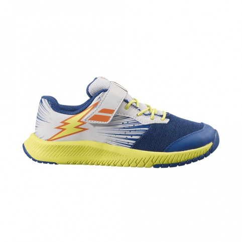 Babolat -Babolat Pulsion All Court Weiss Blau Junge 32s21518 4087