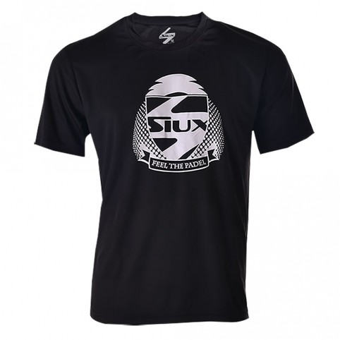 Siux -Camiseta Siux Técnica Dry Negro Blanco