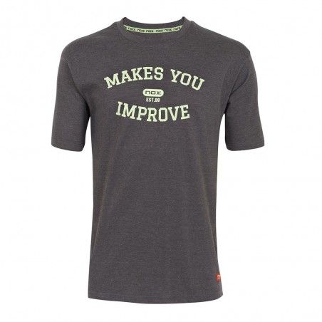 Nox -Camiseta Basic Nox Gris Lima