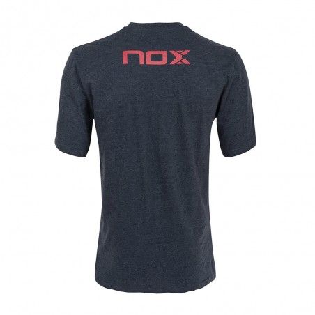 Nox -T-shirt básica Nox preto vermelho