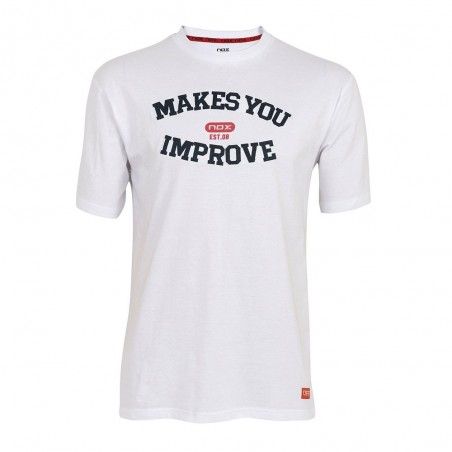 Nox -Basic Nox White Blue T-shirt