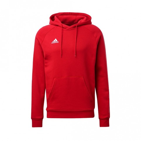 Adidas -Felpa Rossa Adidas Core 18