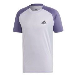 Camiseta Adidas Club Cb Branca Lilás