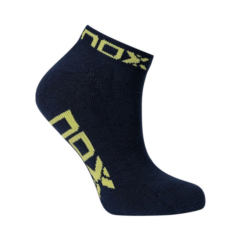 Nox -Women's Lime Blue Ankle Socks