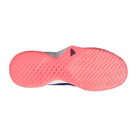 Adidas -Adidas Courtflash Azul Blanco Mujer Adidas -Adidas Courtflash Azul Blanco Mujer