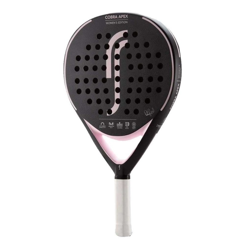 RS PADEL -Rs Padel Cobra Apex Edition Negro Rosa Mujer