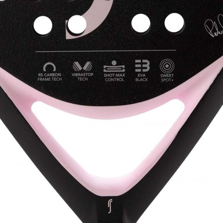 RS PADEL -Rs Padel Cobra Apex Edition Negro Rosa Mujer