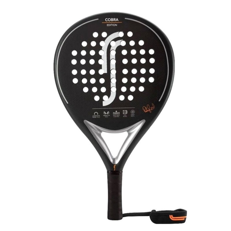 RS PADEL -Rs Padel Cobra Edition Negro Naranja