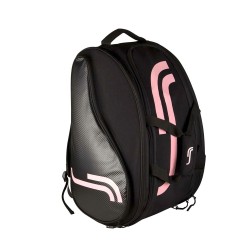 Bolsa Padel Feminina Rs Padel Classic Preto Rosa