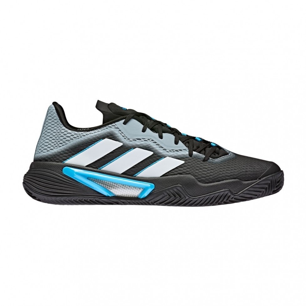 Playa esposas Tío o señor Adidas Barricade Clay Negro Azul H02047 ✓ Zapatillas padel Adidas ✓