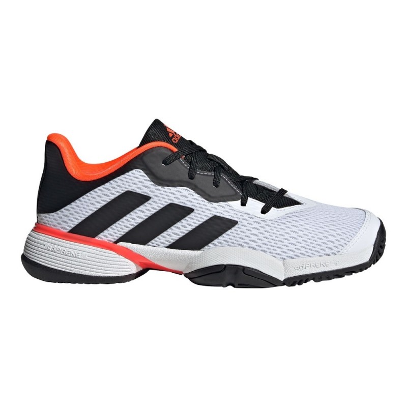 Adidas -Adidas Barricade Branco Preto Júnior