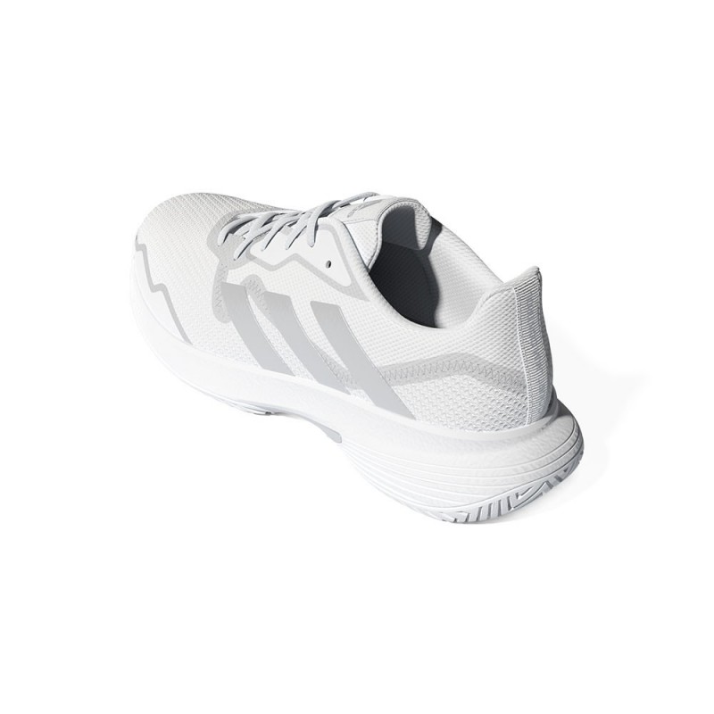 Adidas -Adidas Courtjam Control Gris Mujer