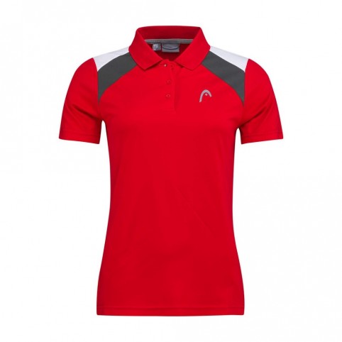 Head -Head Club 22 Tech Women's Polo Shirt Red