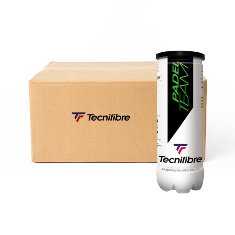 TECNIFIBRE -Box Of 24 Cans Tecnifibre Padel Team