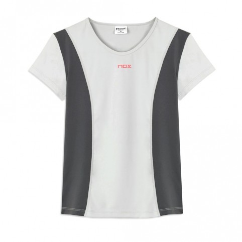 Nox -Camiseta Nox Pro Regular LG Gris Mujer