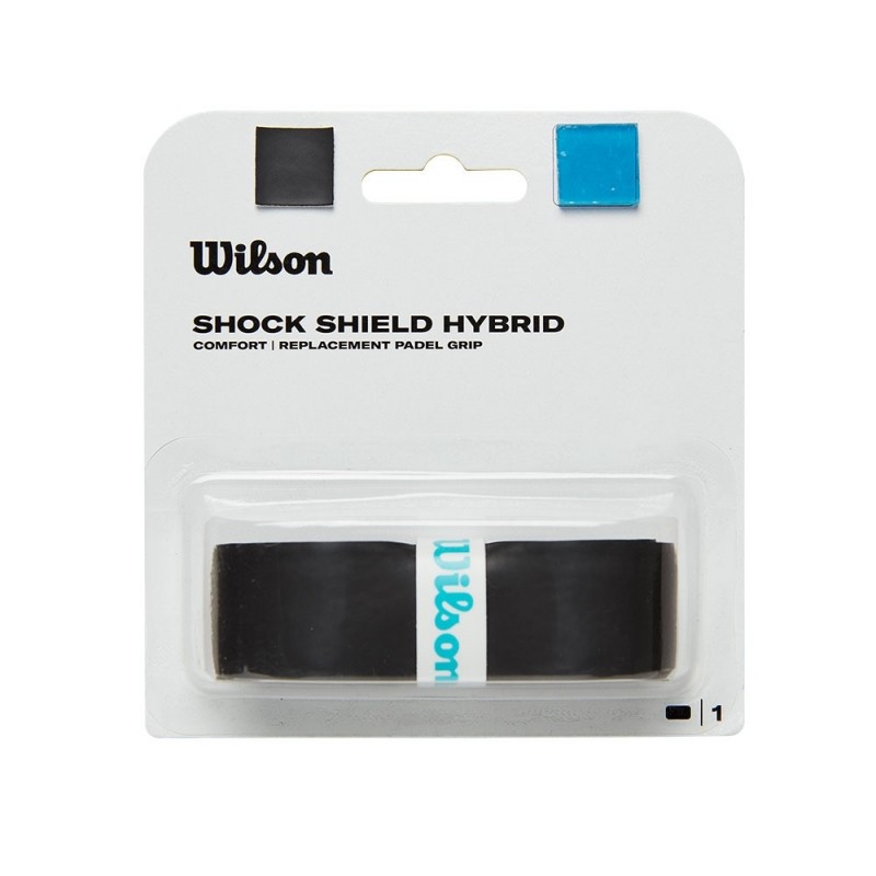 WILSON -Overgrip Wilson Shock Shield Hybrid Negr0