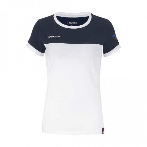 TECNIFIBRE -Camiseta Tecnifibre F1 Stretch Marino Mujer