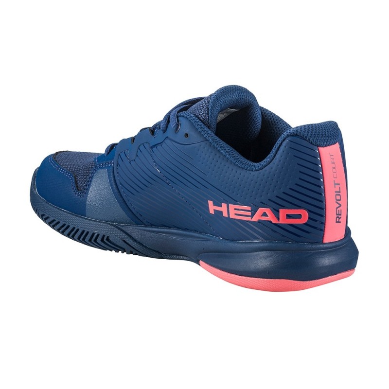 Head -Head Revolt Court Azul Coral Mujer 274402 DBCO