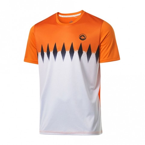 J'HAYBER -Jhayber Diamont T-Shirt Orange Gray