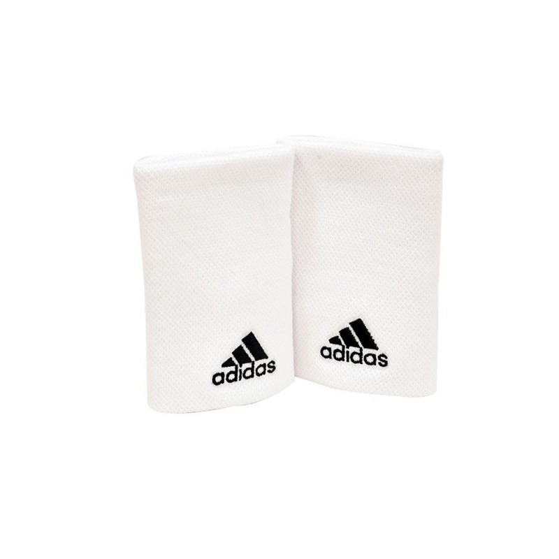 Adidas -Adidas Big Wristband Blanc Noir