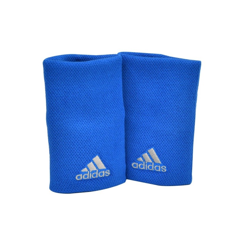 Adidas -Adidas Big Wristband Blue White
