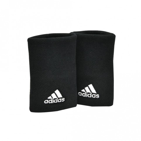 Adidas -Adidas Big Wristband Black White