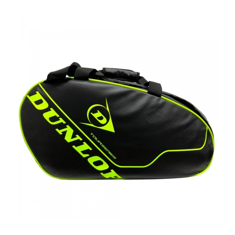 Dunlop -Bolsa Dunlop Tour Intro Carbon Pro Preto Amarelo Padel