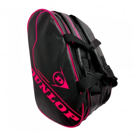 Dunlop -Saco Padel Dunlop Tour Intro Carbon Pro Rosa