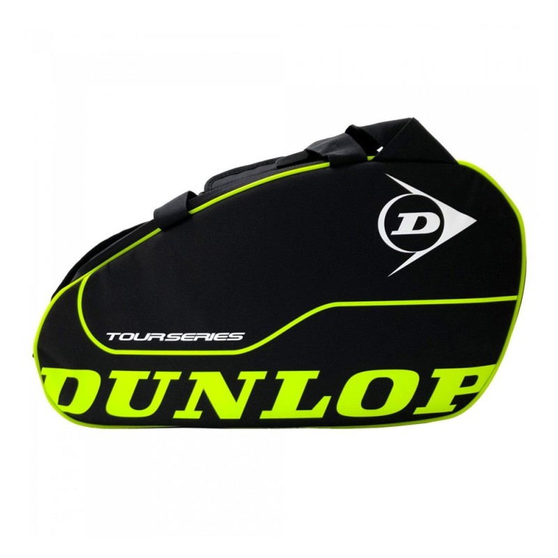 Dunlop -Bolsa padel Dunlop Tour Intro Preto Amarelo